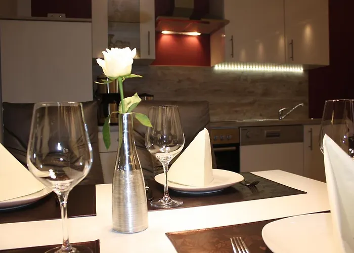 Apartmán Schlossblick - 4 Sterne Sauna Pool Whirlpool Exklusiv